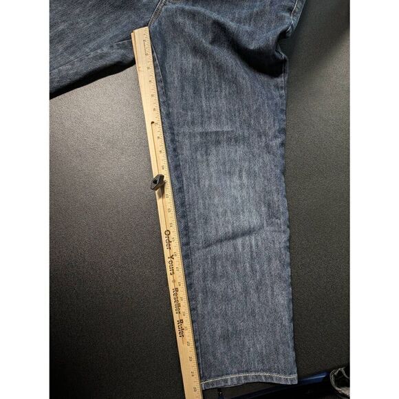 One One Straight Leg Blue Jeans Women's Size 12 - Picture 7 of 7